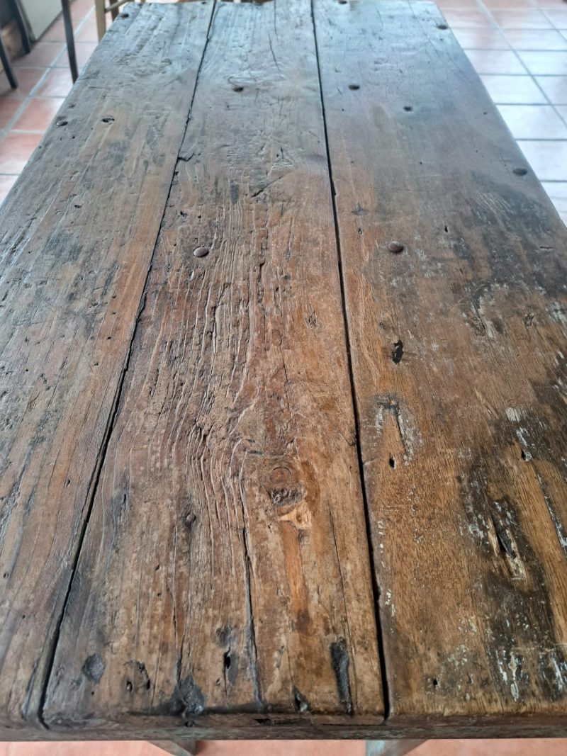 rustic table top