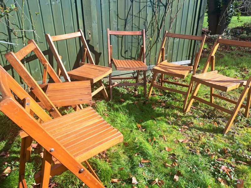 vintage garden chairs