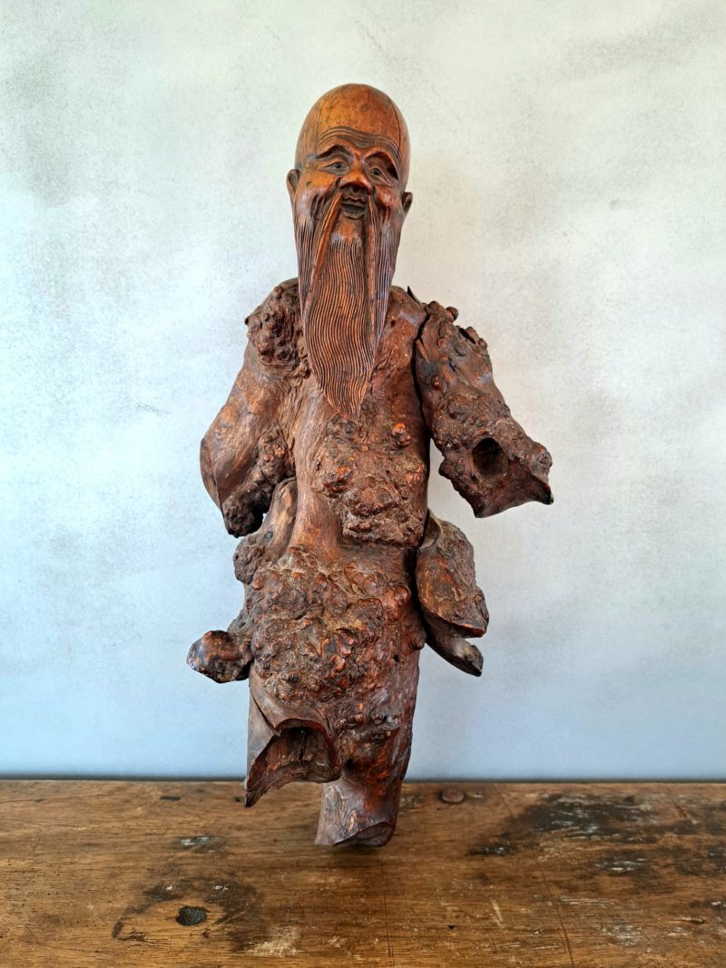 Chinese wooden figure 1