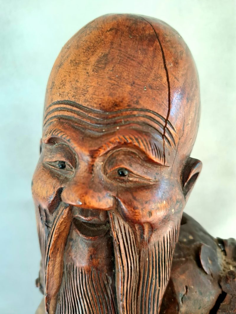 Chinese wooden figure 8