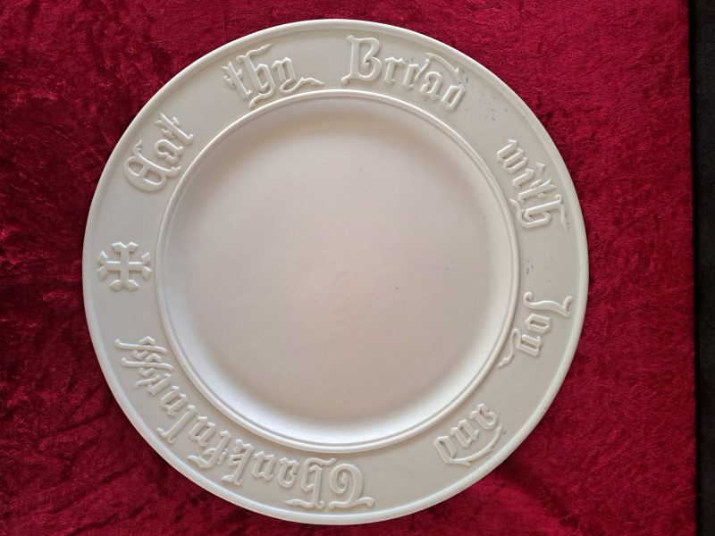 Parian ware bread plate (5)