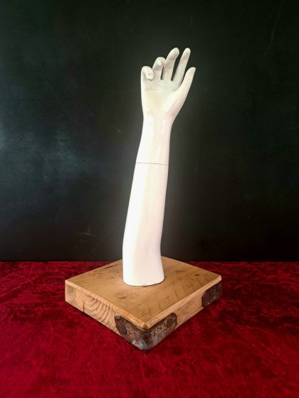 mannequin arm mounted on wood (10)