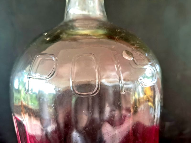glass victorian poison bottle (1)