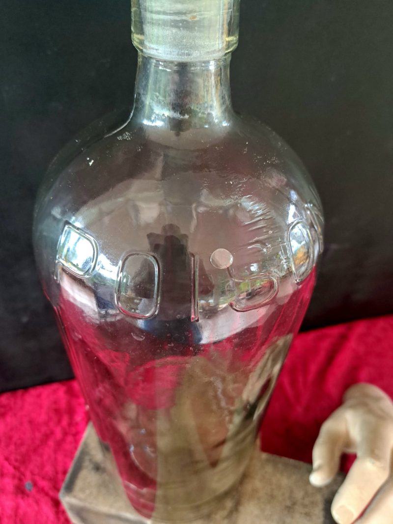 glass victorian poison bottle (6)