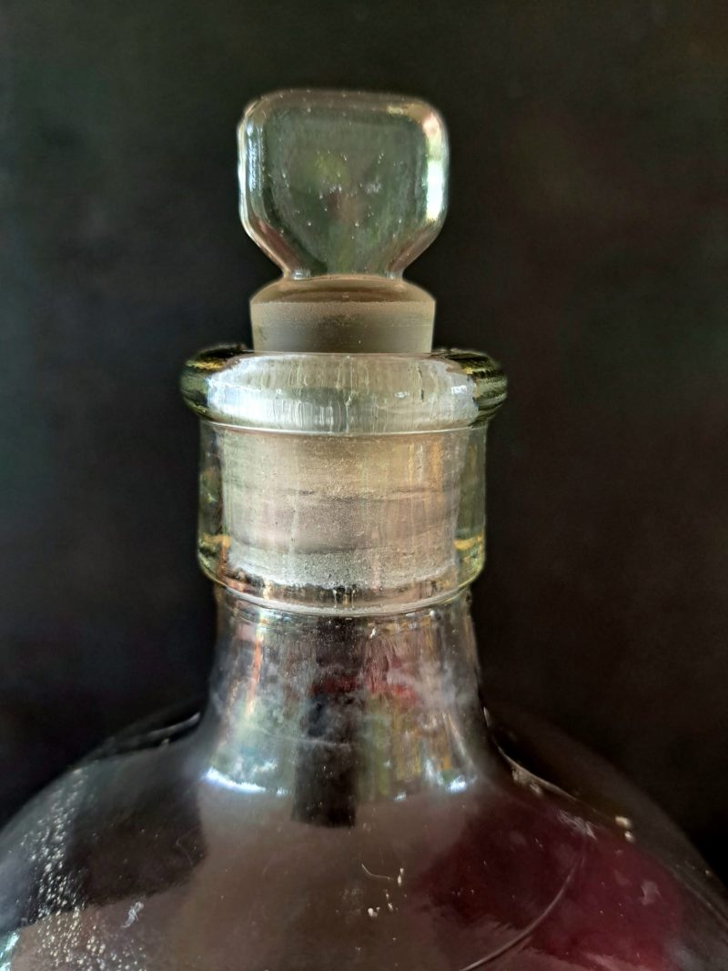 glass victorian poison bottle (8)