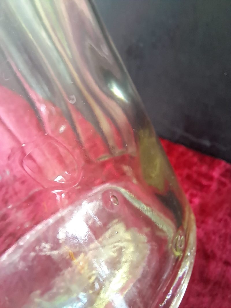 glass victorian poison jar (2)