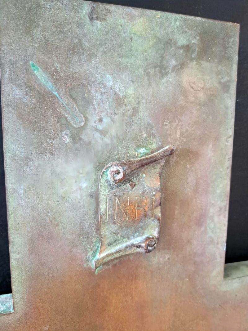 antique bronze crucifix (11)
