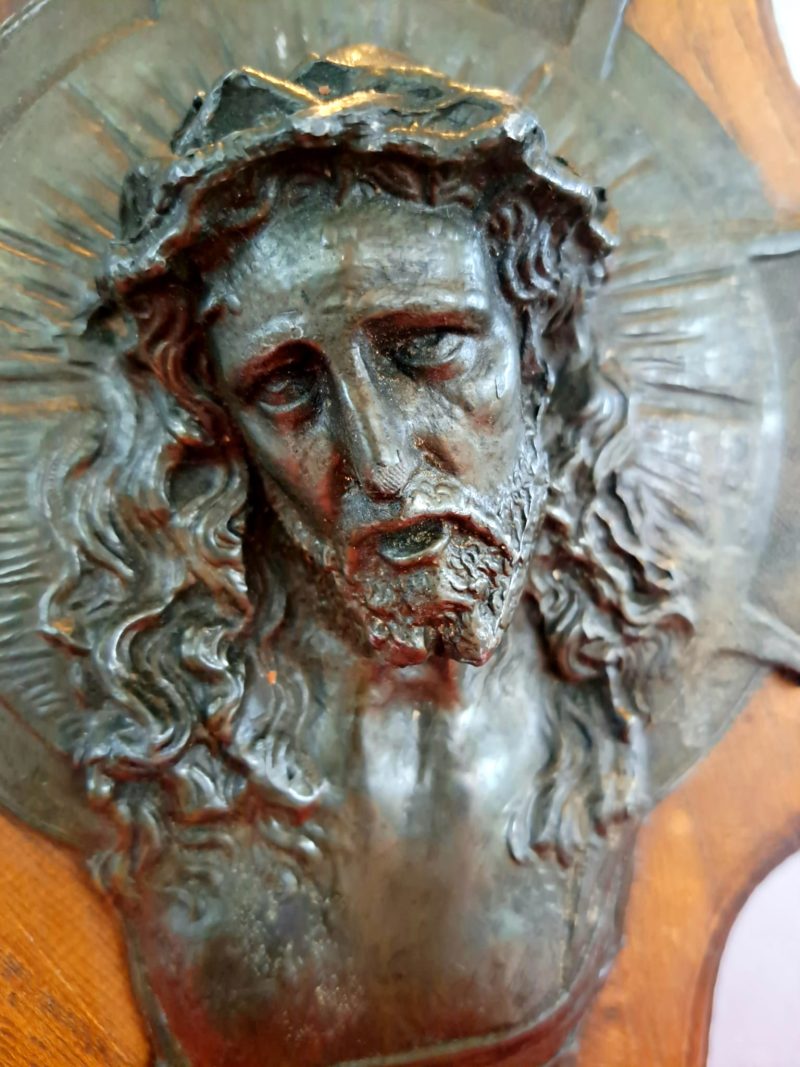 ecce homo antique relief crucifix (1)