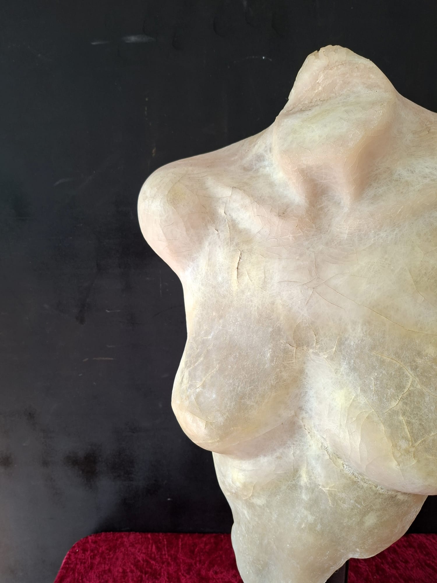 female torso artist made fibre glass study (2)