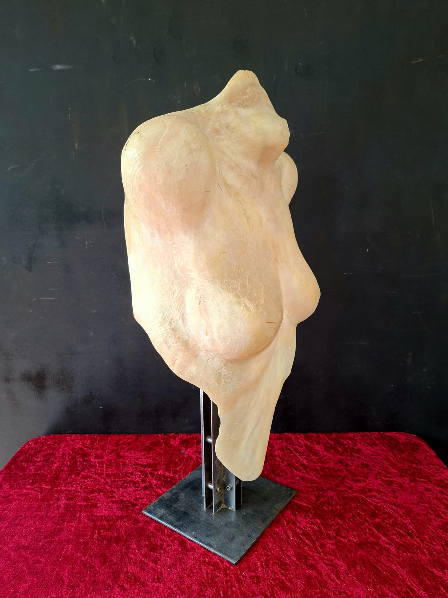 female torso artist made fibre glass study (6)