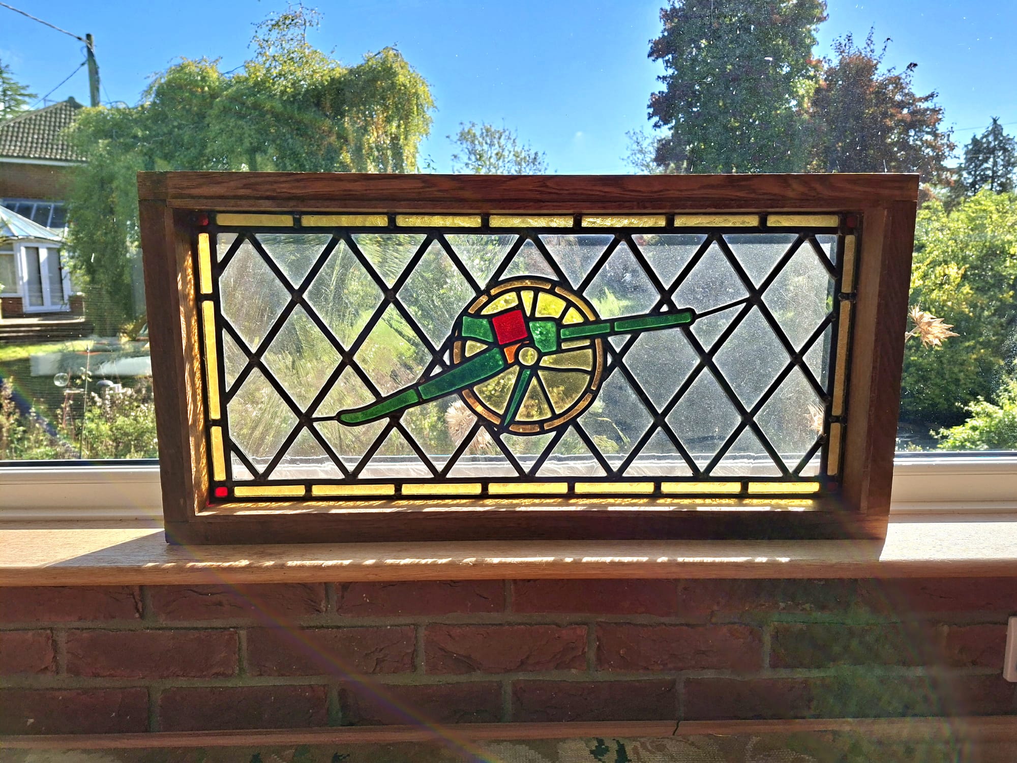 stained glass window of a cannon (10)