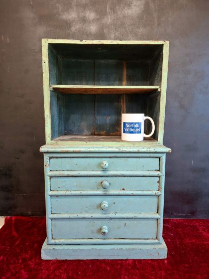 A small desk top country house dresser cabinet (7)