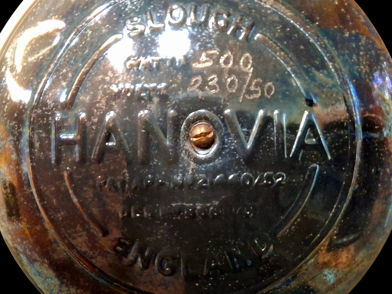 Vintage Hanovia Sollux floor standing heat lamp (2)
